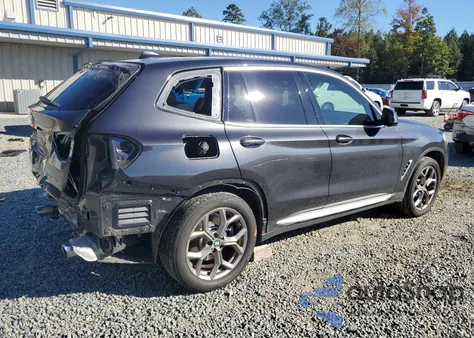 2021 BMW X3 xDrive30I from USA, damaged, VIN 5UXTY5C07M9H30019
